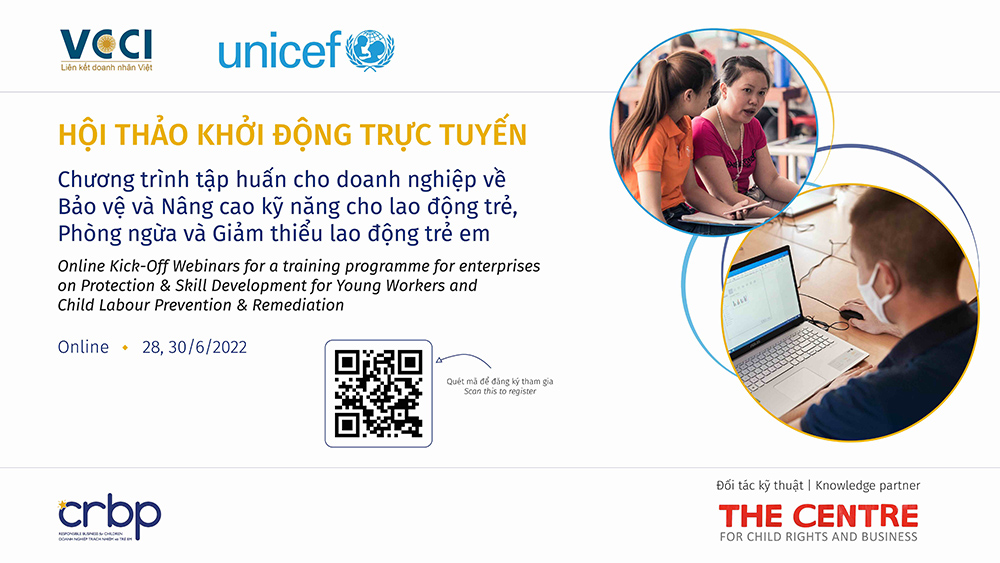 Information Webinars to Kick-off Free Young Worker Protection & Skill Development Training for Enterprises in Vietnam in July